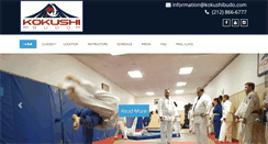 Desktop Screenshot of kokushibudo.com